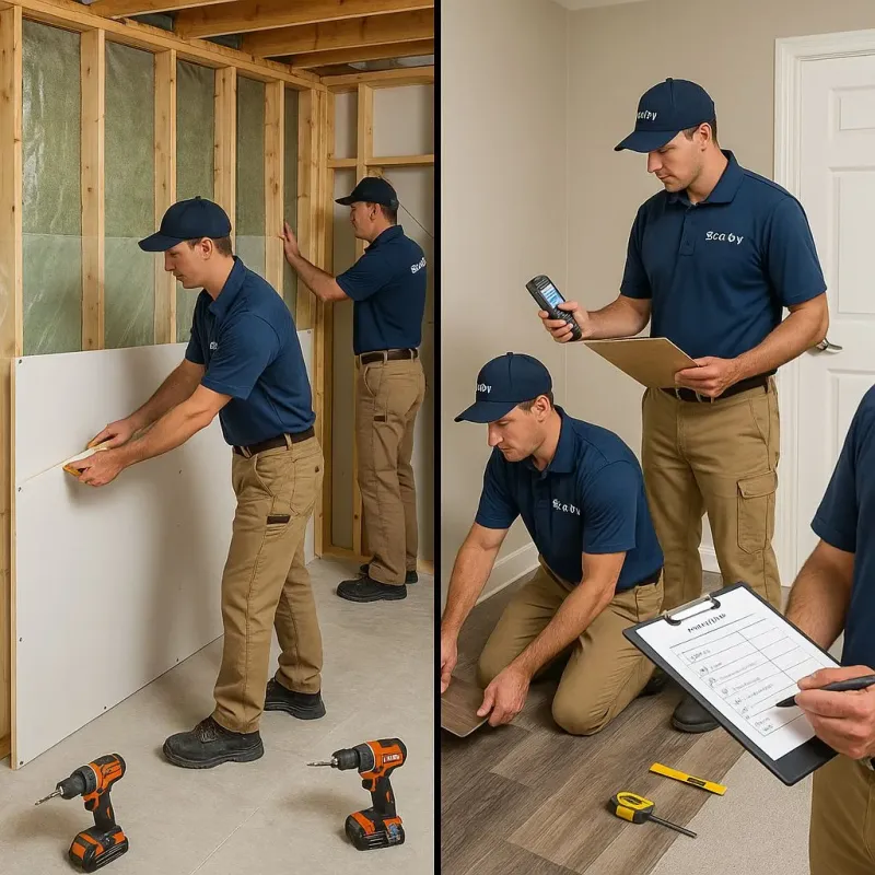 Repairs and Reconstruction process in Scenic, AZ